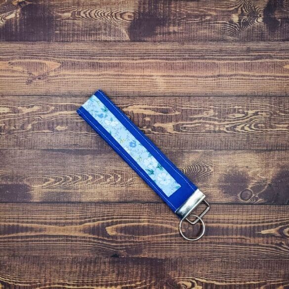 Periwinkle Party Wristlet