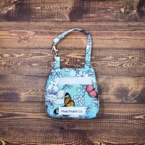 Butterfly Frenzy Tag-Along Pouch