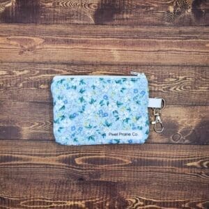 Periwinkle Party Keychain Wallet