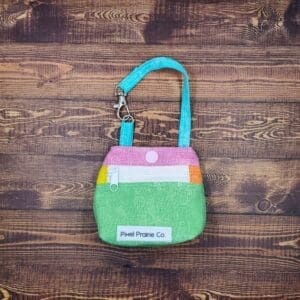 Happy Chaos Tag-Along Pouch Garden Green