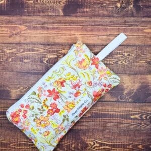 Rayna Red Utility Zip Pouch