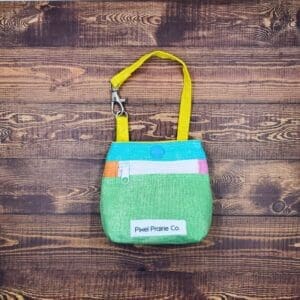 Happy Chaos Tag-Along Pouch Garden Green