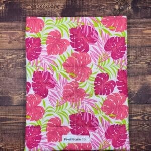 Hot Pink Foliage Book Sleeve