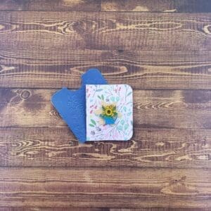 Blue Watering Can & Sunflowers Enamel Pin