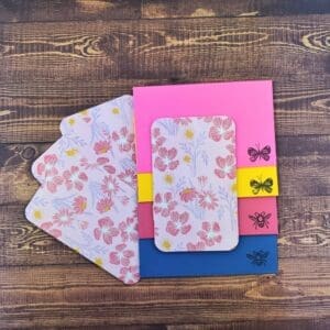 Floral Design Handmade Card & Envelope Set