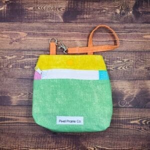 Happy Chaos Tag-Along Pouch Garden Green