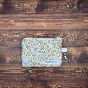 Muted Meadow Keychain Wallet