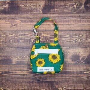 Sunflowers Tag-Along Pouch