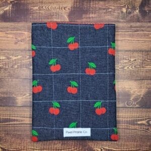 Denim Cherries E-Reader Sleeve