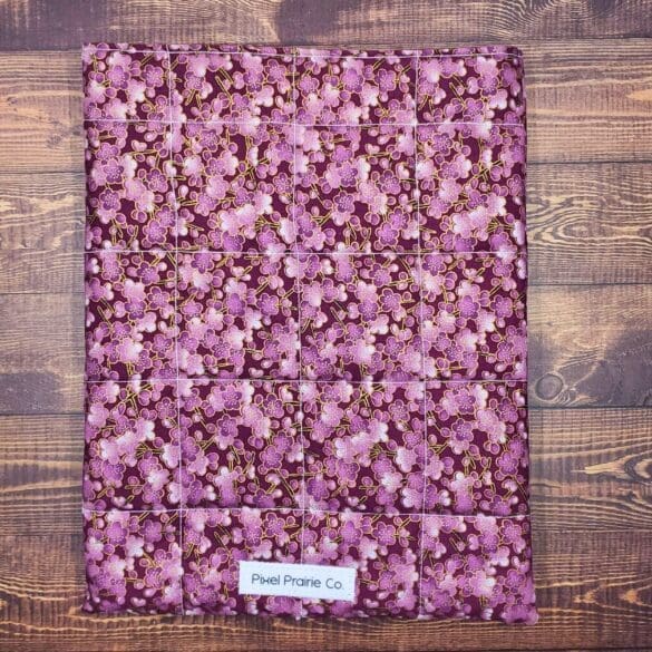 Shimmering Cherry Blossoms Book Sleeve