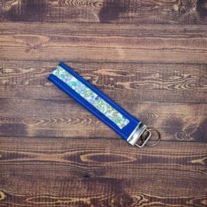 Cerulean Sprig Wristlet