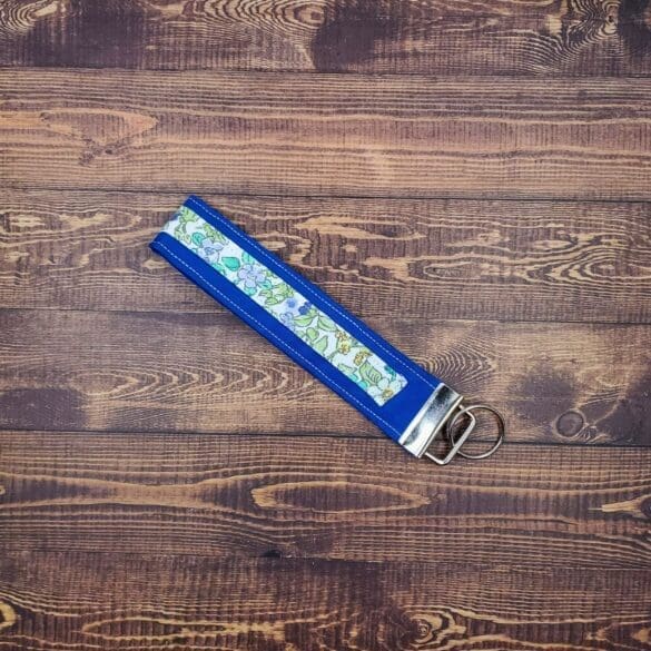 Cerulean Sprig Wristlet