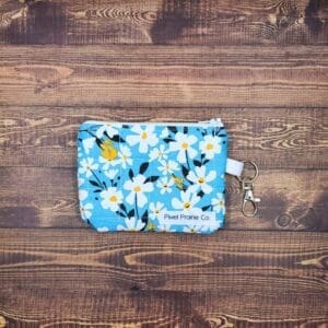 Flower Shower Keychain Wallet
