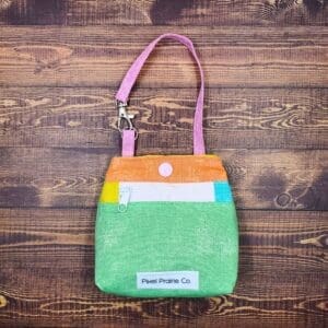 Happy Chaos Tag-Along Pouch Garden Green