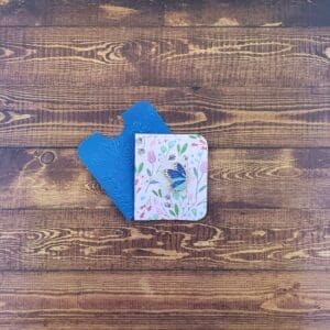 Blue Sideview Butterfly Enamel Pin