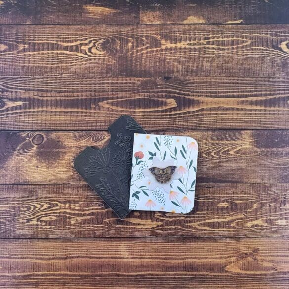 Eyes Moth Enamel Pin