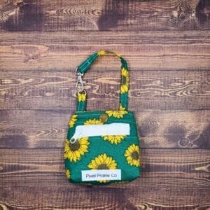 Sunflowers Tag-Along Pouch
