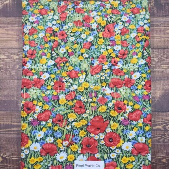 Field of Poppies Large Book/ Tablet Sleeve