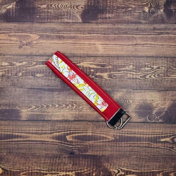 Rayna Red Wristlet