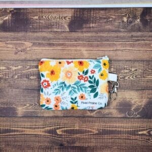 Vibrant Sunshine Keychain Wallet