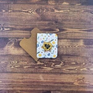 Sunflower Heart Enamel Pin