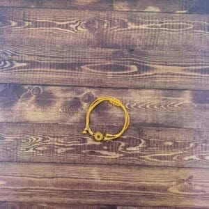 Luxe Sunflower Bracelet in Goldenrod