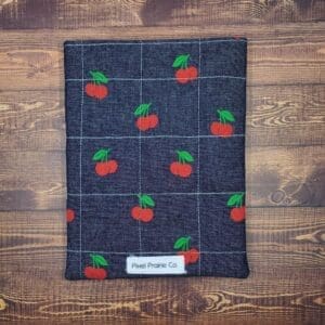 Denim Cherries E-Reader Sleeve