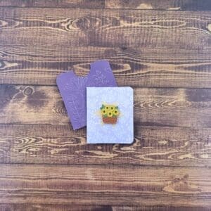 Basket of Sunflowers Enamel Pin