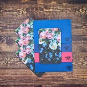 Floral Design Handmade Card & Envelope Set