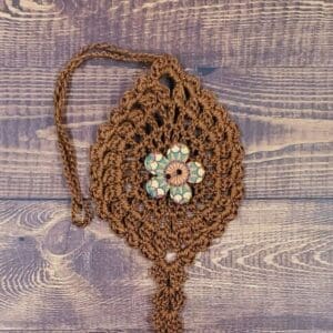 Compass Flower on Cocoa Bloom Charm