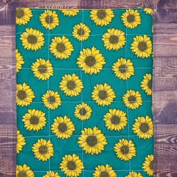Sunflower Large Book/ Tablet Sleeve