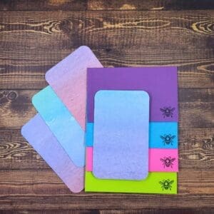 Pastel Watercolor Design Handmade Card & Envelope Set