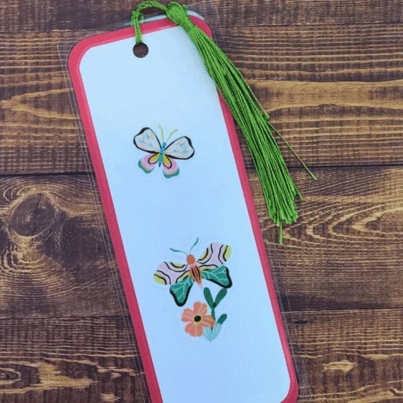 Nature Bookmark with Tassel