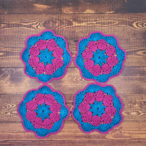 Table Bloom Coaster Set