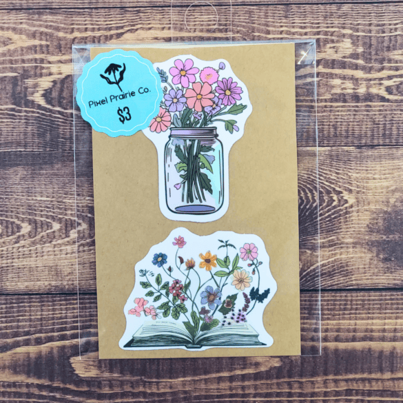 Durable Waterproof Vinyl Sticker Pack