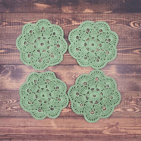 Table Bloom Coaster Set