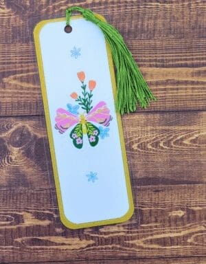 Nature Bookmark with Tassel