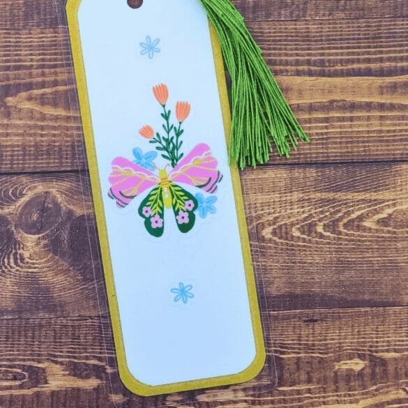 Nature Bookmark with Tassel
