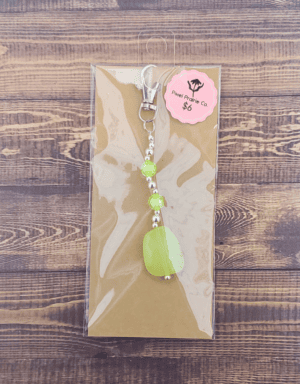 Beaded Clip-On Charm