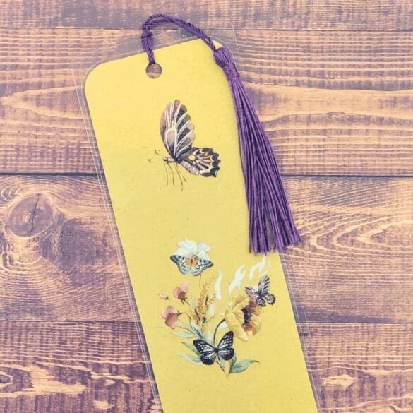 Nature Bookmark with Tassel