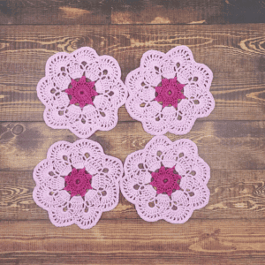 Table Bloom Coaster Set