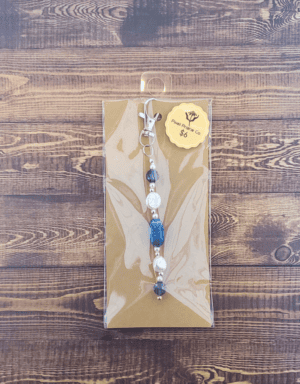 Beaded Clip-On Charm