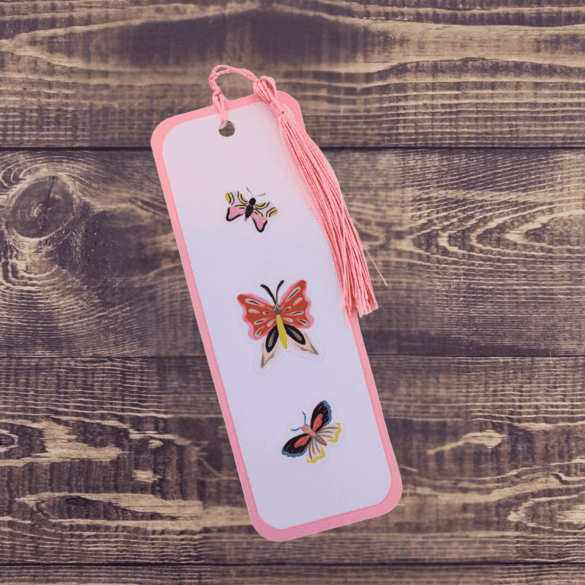 Nature Bookmark with Tassel