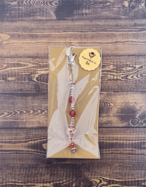Beaded Clip-On Charm