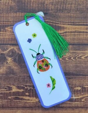 Nature Bookmark with Tassel