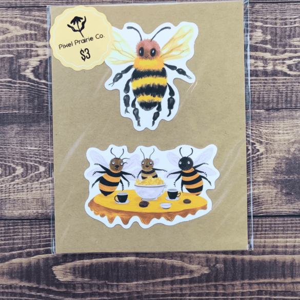 Durable Waterproof Vinyl Sticker Pack