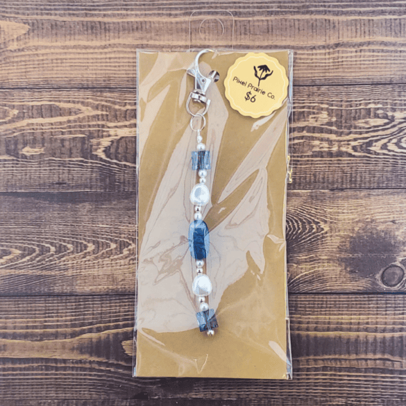 Beaded Clip-On Charm