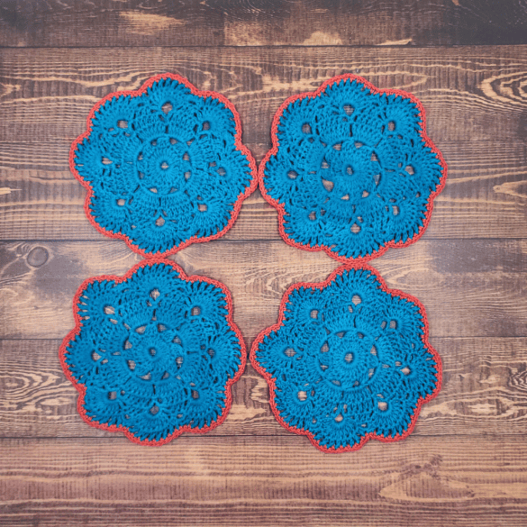 Table Bloom Coaster Set