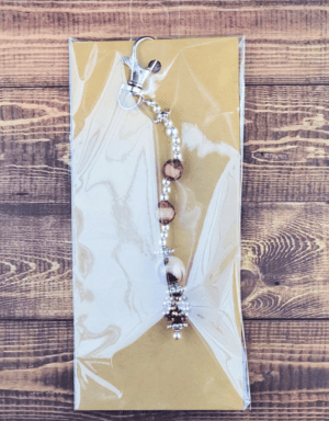 Beaded Clip-On Charm