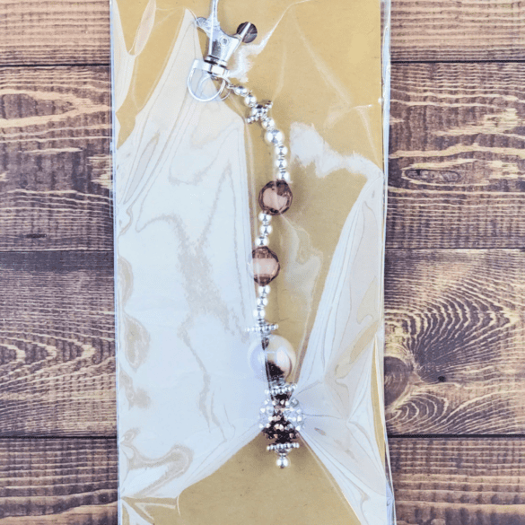 Beaded Clip-On Charm